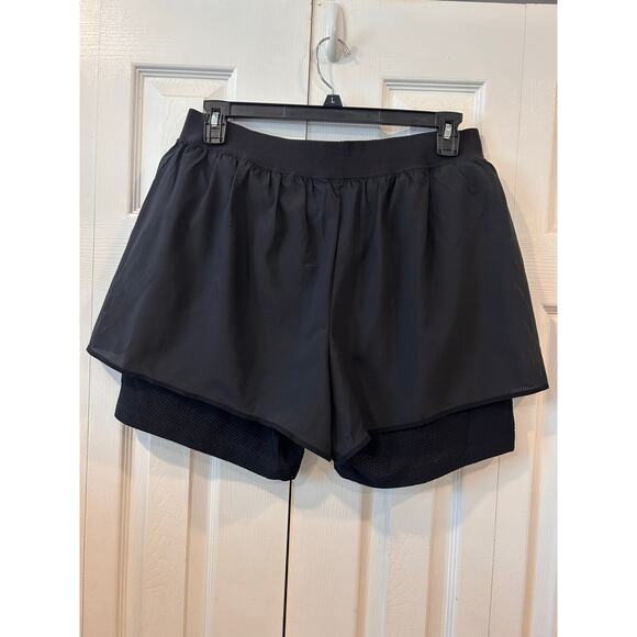 Nike Women's One Dri-FIT High-Waisted 3" 2-in-1 Shorts Size 2X - Picture 3 of 7